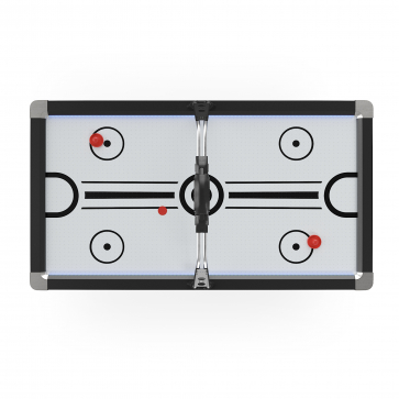 Игровой стол UNIX Line Аэрохоккей (226х125 cм) Black&White - 15