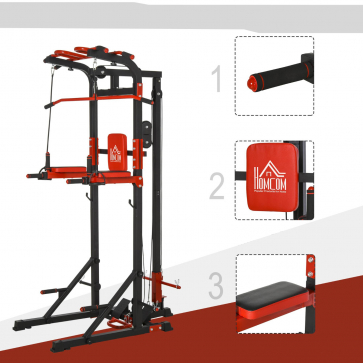 Турник-брусья, тяга сверху  DFC HOMEGYM HOMCOM - 2